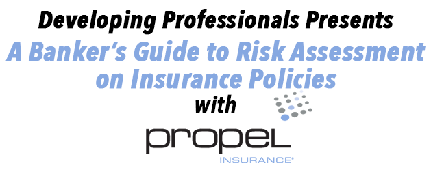 Developing Professionals Presents: A Banker's Guide to Risk Assessment on Insurance Policies with Propel Insurance