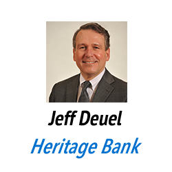 Jeff Deuel, Heritage Bank
