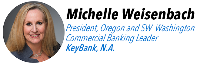 Michelle Weisenbach, President, Oregon and SW Washington Commercial Banking Leader at Keybank, N.A.